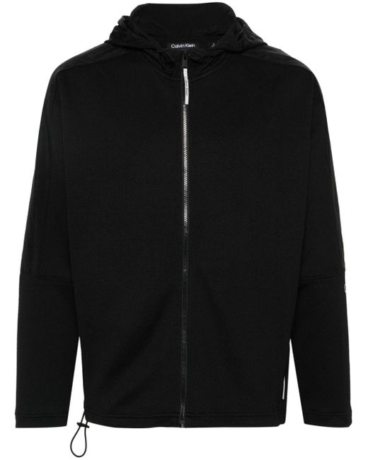 Calvin Klein jacquard hooded jacket