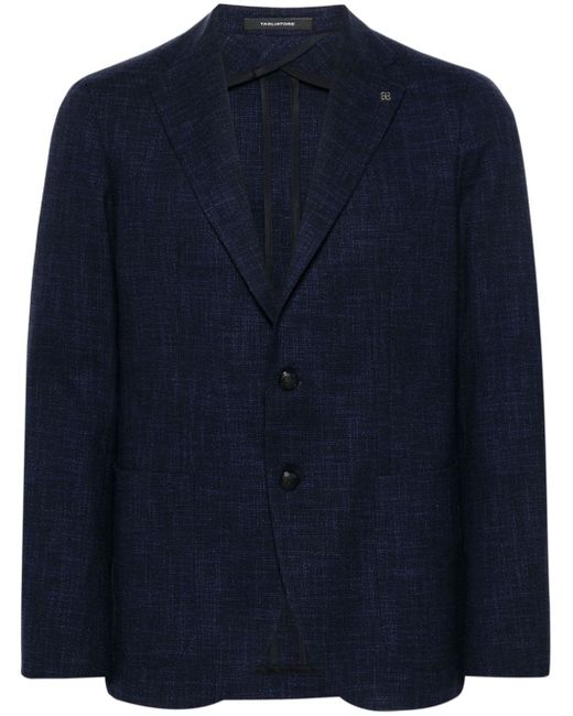 Tagliatore textured wool-blend blazer