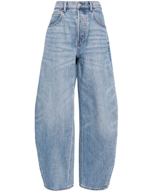 Alexander Wang Rounded wide-leg jeans