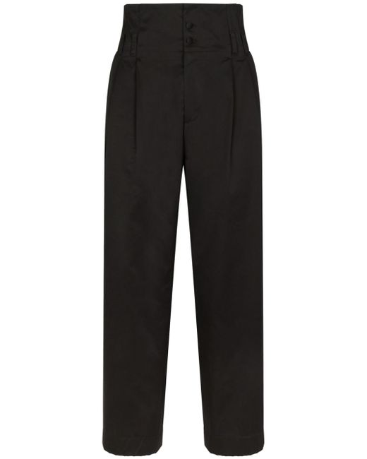 Dolce & Gabbana high-waisted pleated trousers