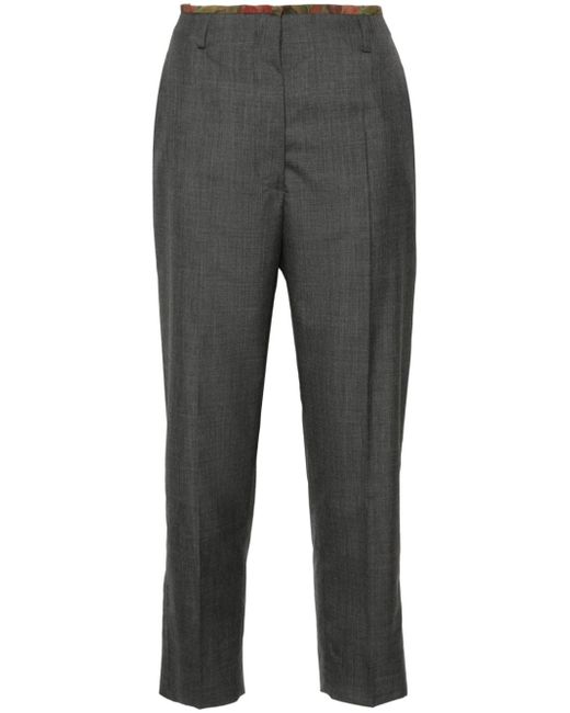 Ibrigu pinstriped tailored trousers