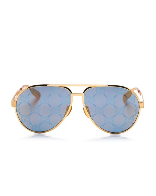 Gucci GG pilot-frame sunglasses
