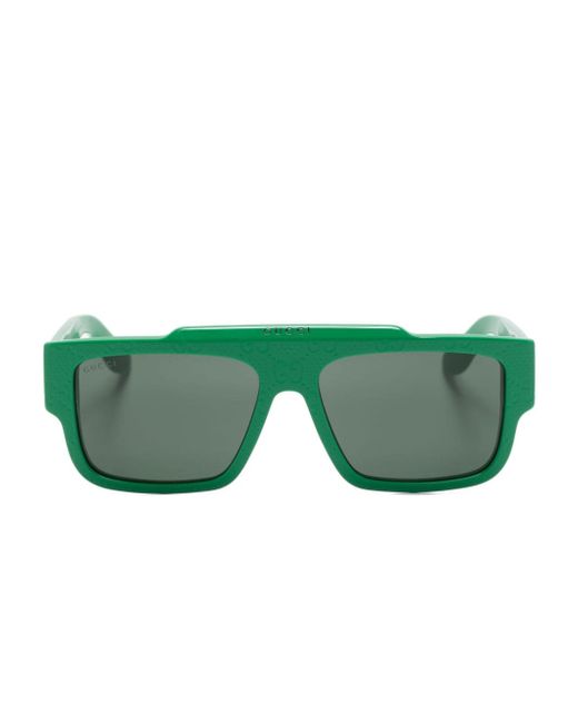 Gucci GG rectangle-frame sunglasses