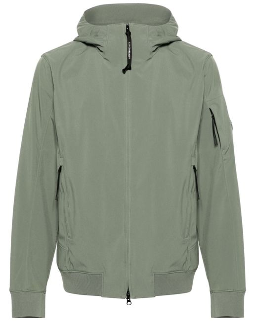 CP Company Shell-R Lens-detailed hooded jacket