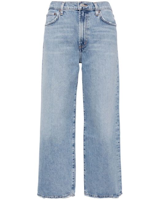 Agolde Harper mid-rise cropped jeans