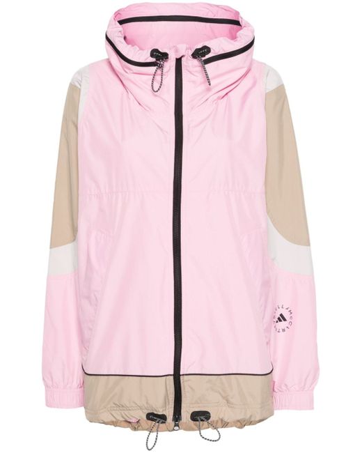 Adidas by Stella McCartney colourblock lightweight jacket
