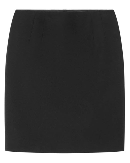 Versace crepe miniskirt
