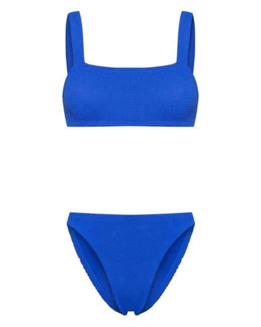 Hunza G Xandra crinkle bikini set