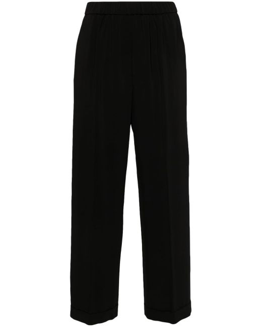 Peserico pressed-crease tapered trousers