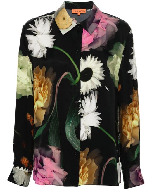 Stine Goya floral-print shirt