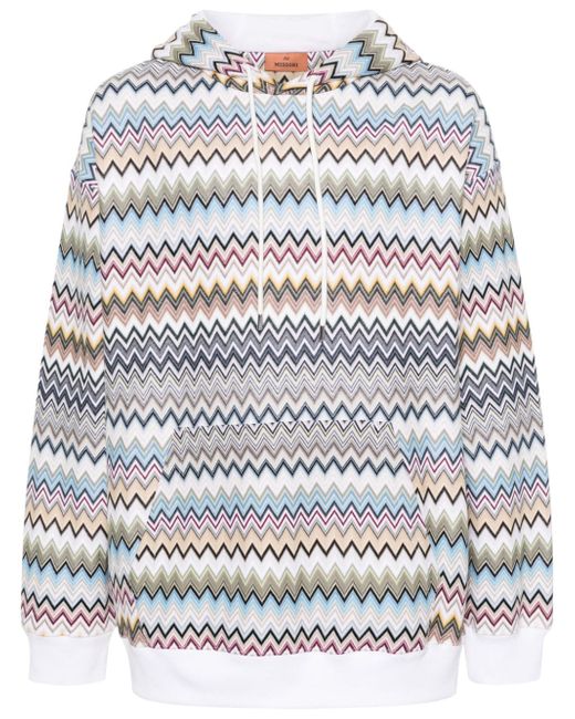 Missoni zigzag cotton hoodie