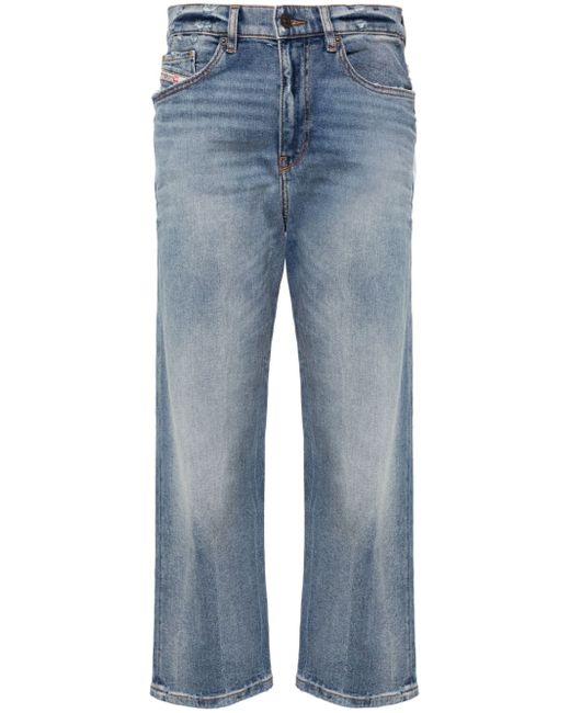 Diesel 2016 D-Air 0pfar low-rise cropped jeans