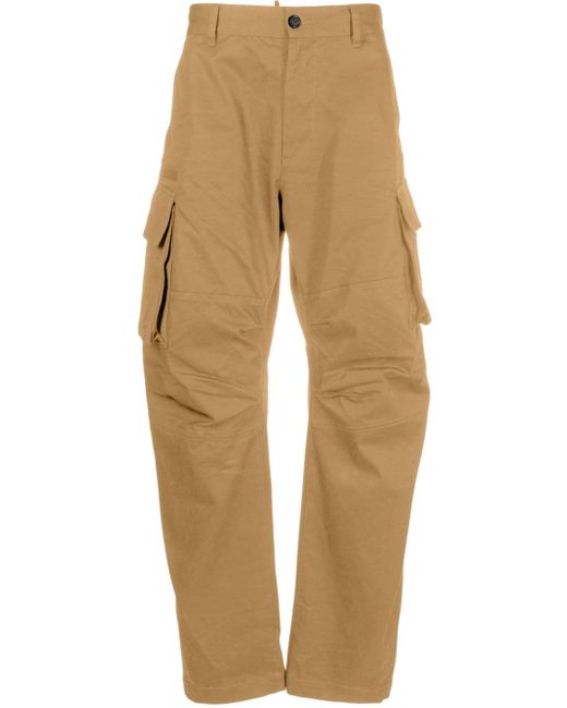 Dsquared2 logo patch cargo trousers