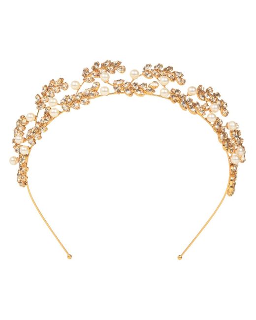 Jennifer Behr Delilah crystal-embellished headband