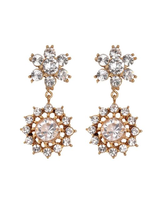 Jennifer Behr Ellie crystal-embellished earrings