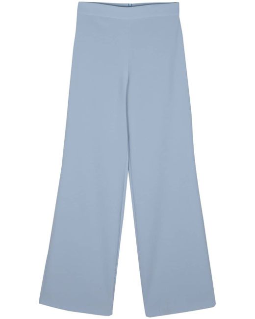 Fely Campo zipped straight trousers