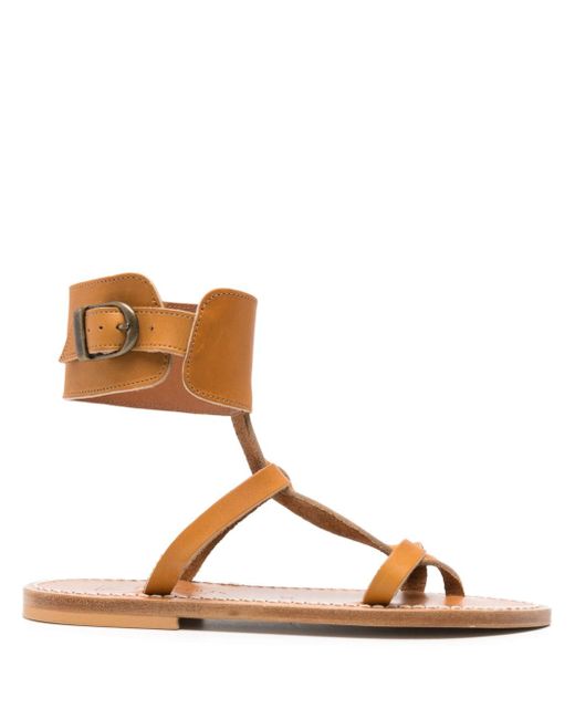 K. Jacques Caravelle leather sandals