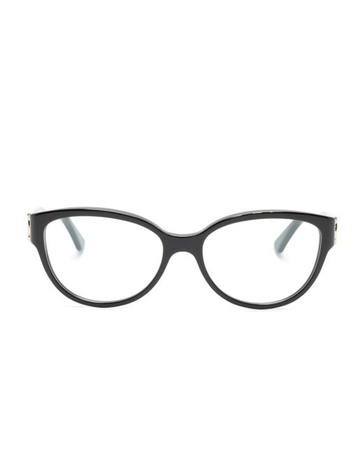 Cartier Duplo C cat-eye glasses