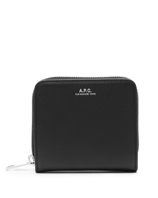A.P.C. Emmanuelle compact leather wallet