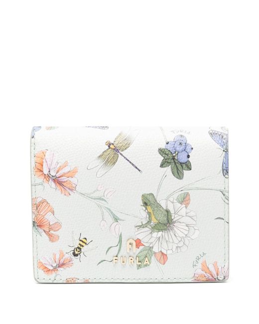 Furla Camelia floral-print wallet