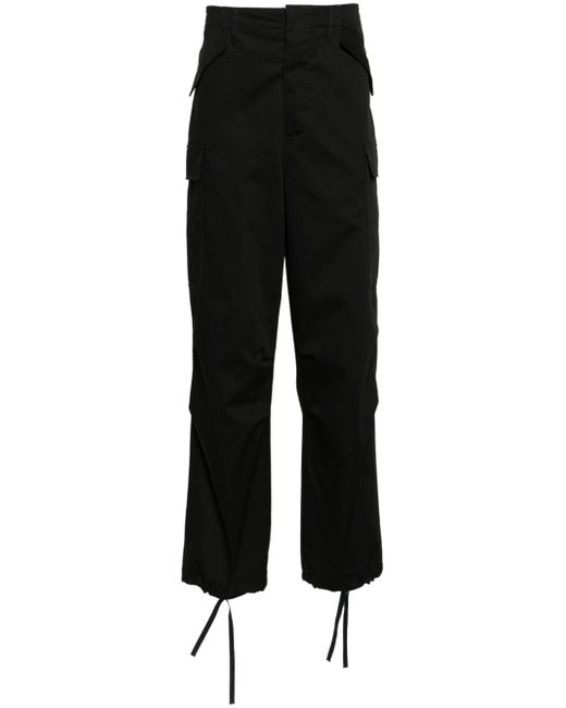 Msgm cotton cargo trousers