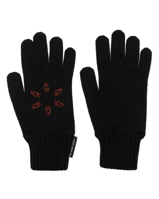 44 Label Group ribbed gloves