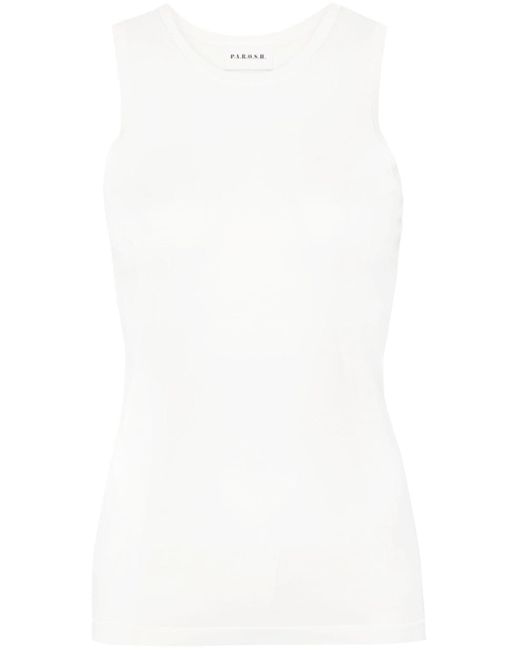 P.A.R.O.S.H. Roux knitted tank top