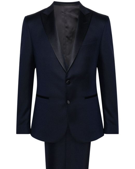 Corneliani virgin-wool three-piece suit
