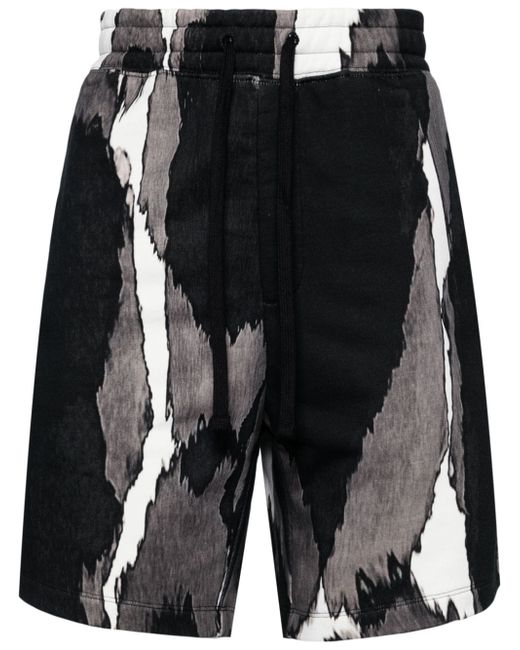 Hugo Boss abstract-print track pants