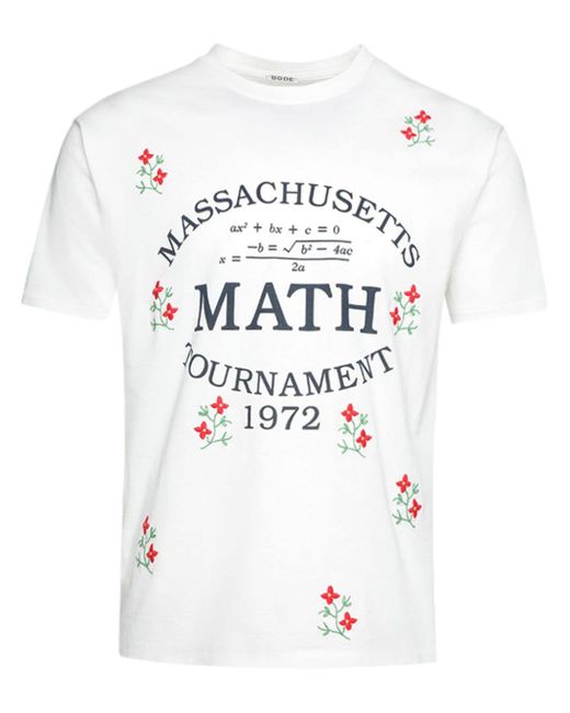 Bode Tournament-print T-shirt