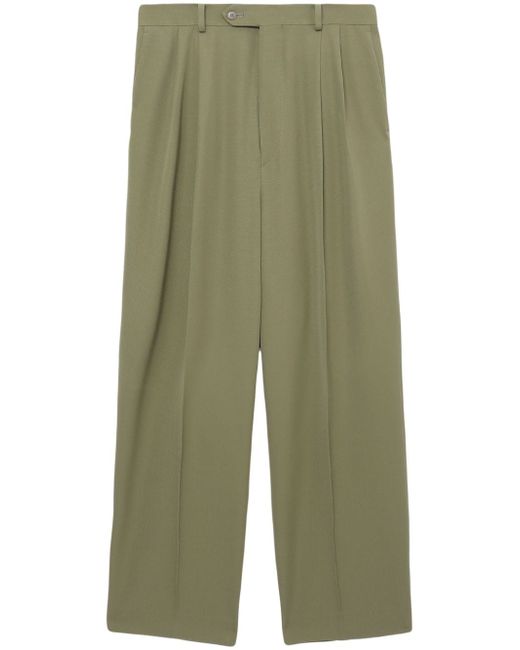 Auralee pleat-detail tailored trousers