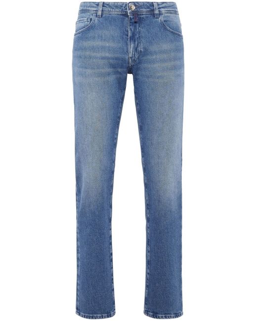 Billionaire low-rise straight-leg jeans