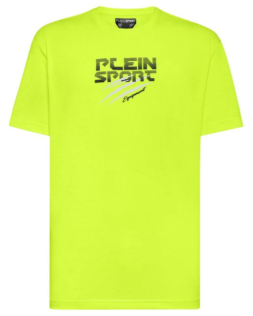 Plein Sport logo-print crew-neck T-shirt