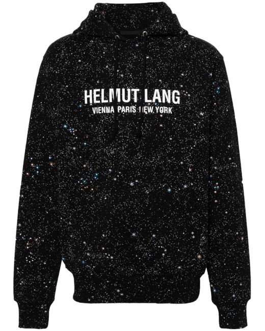 Helmut Lang Space logo-print hoodie