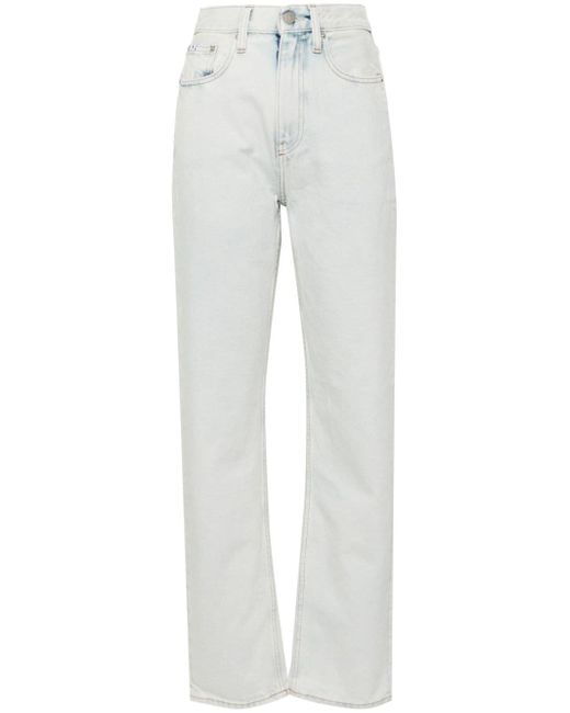 Calvin Klein Jeans high-rise straight-leg jeans