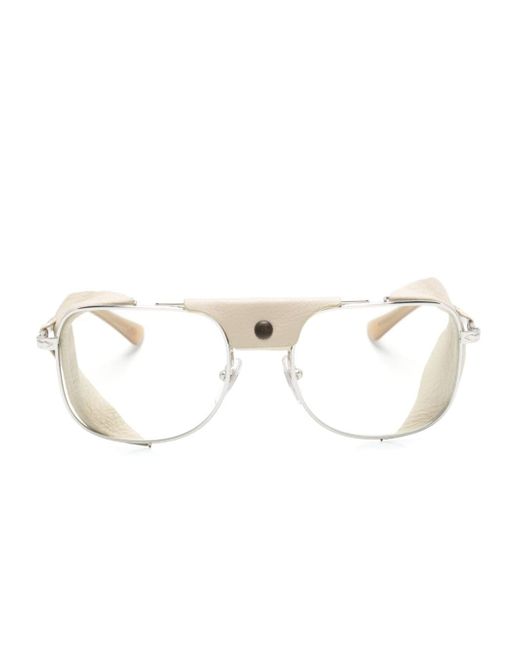 Persol square-frame layered glasses