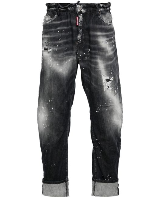 Dsquared2 Big Brother distressed-finish jeans