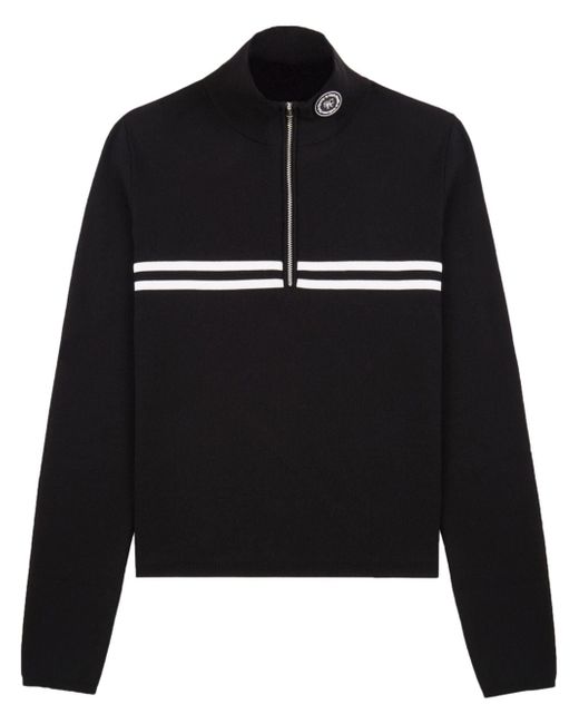 Sporty & Rich Minimal quarter-zip sweatshirt