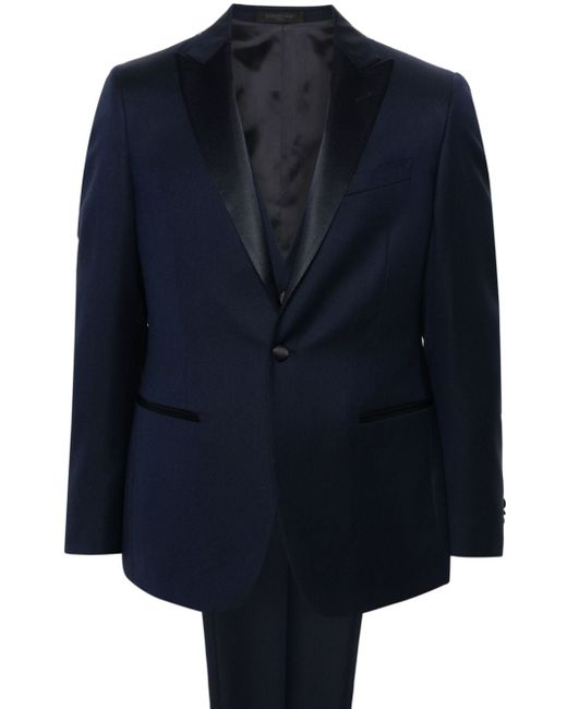 Corneliani single-breasted wool suit