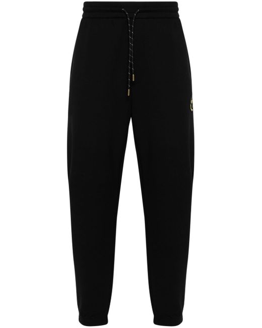 Emporio Armani logo-patch jersey trousers