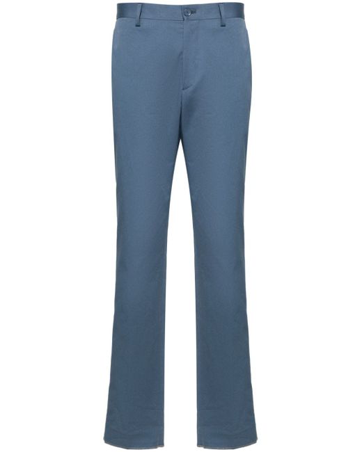 Etro mid-rise twill chino trousers