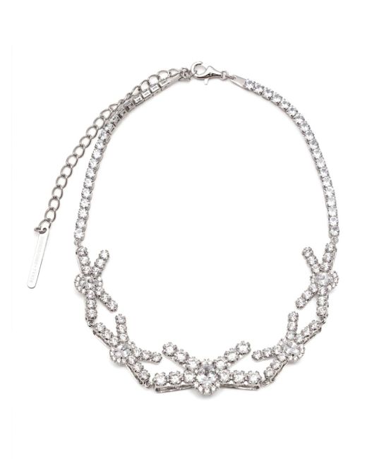 Shushu-Tong crystal-embellished necklace