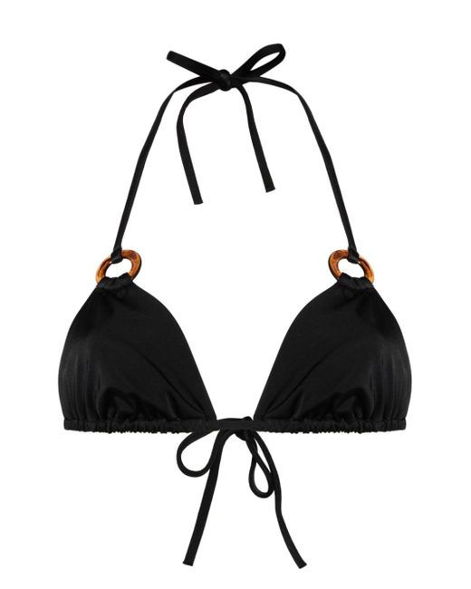 Dsquared2 ring-details triangle bikini top