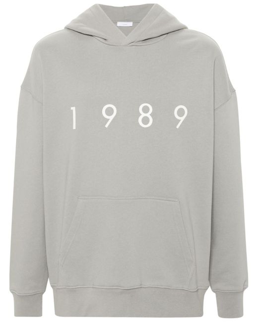 1989 Studio 1989-logo cotton hoodie
