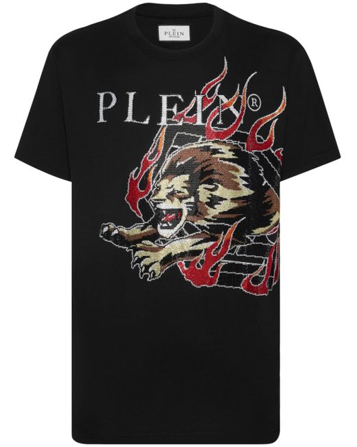 Philipp Plein rhinestone-embellished T-shirt