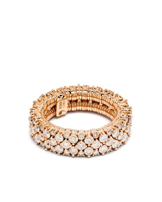 Roberto Demeglio 18kt rose gold diamond stretch ring