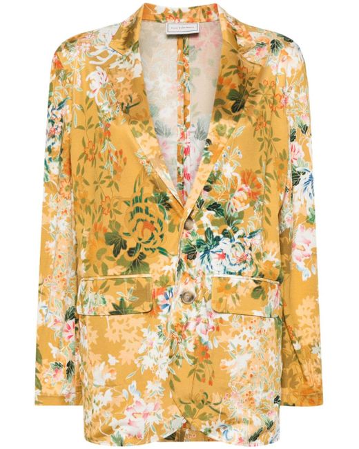 Pierre-Louis Mascia floral-print blazer