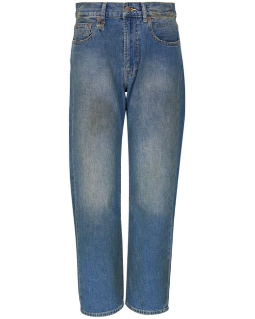 R13 straight-leg jeans