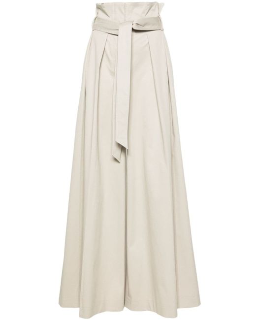 Moschino belted wide-leg trousers