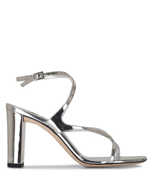 Jimmy Choo Azie 85mm leather sandals